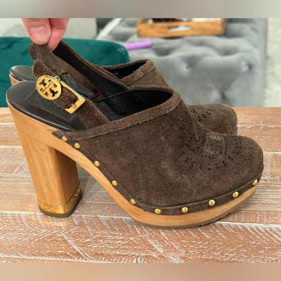 Tory Burch block heel Clogs - Picture 2 of 12